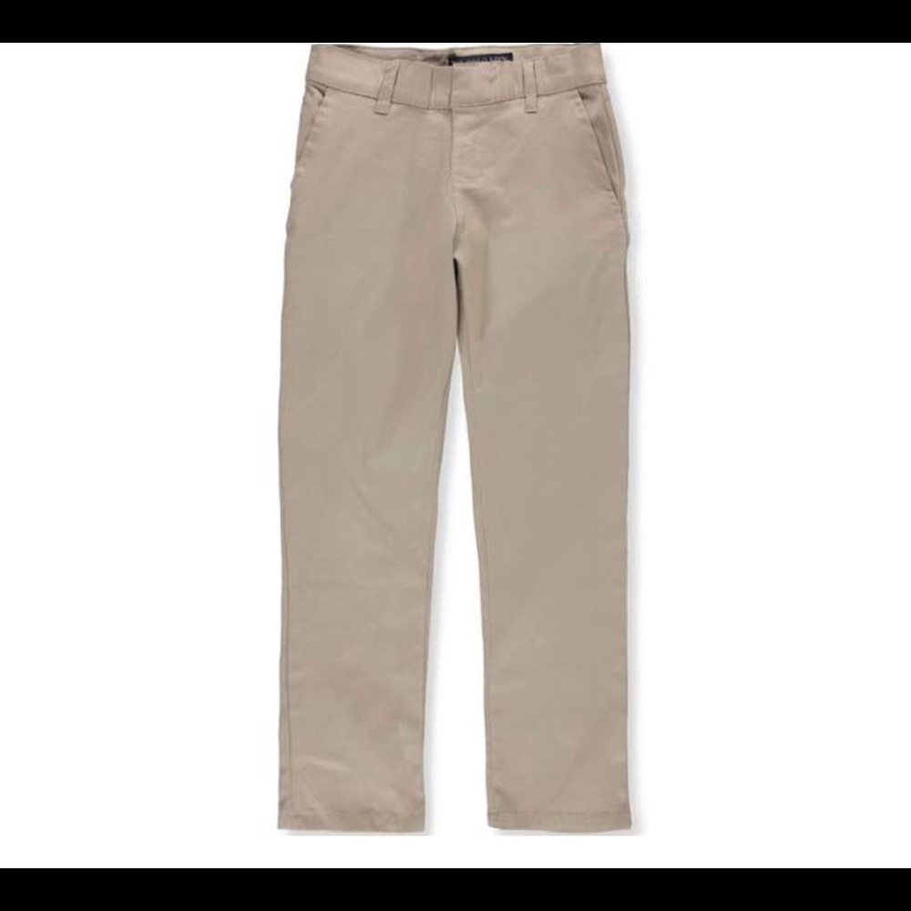 Boys twill khaki pants